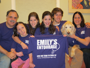 Liza Kramer and Michael Golinkoff with their children Emily, Coby, Julia and Annie Kramer-Golinkoff